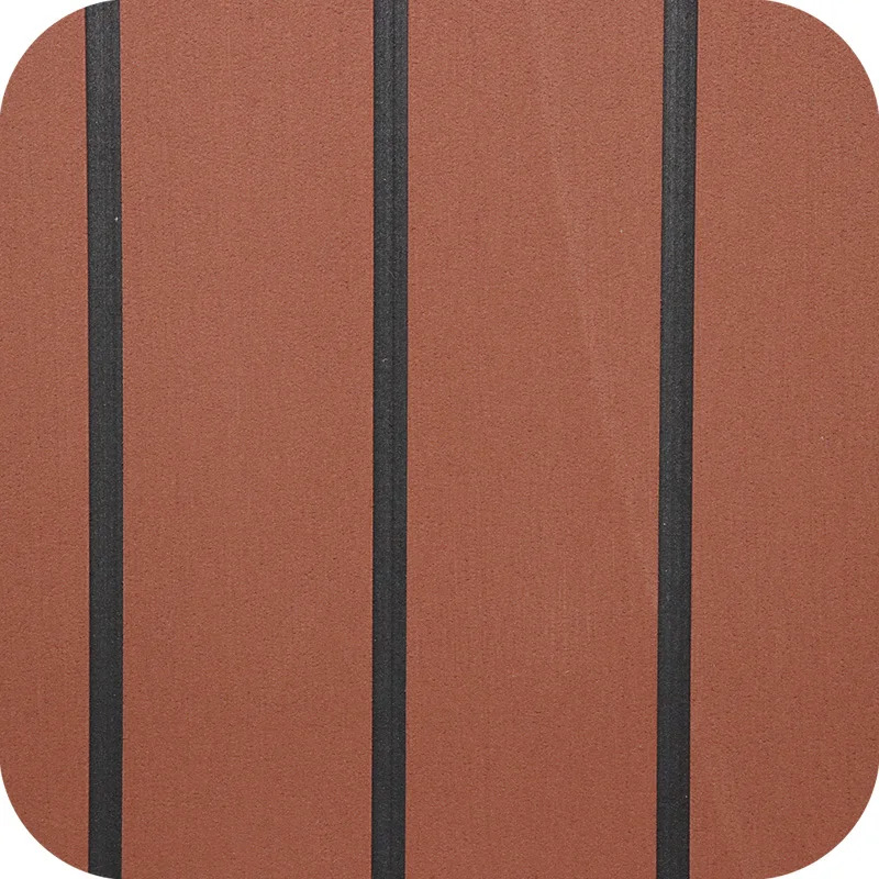 Komin Waterproof Dark Brown Boat Marine Floor Teak EVA Foam Boat Flooring