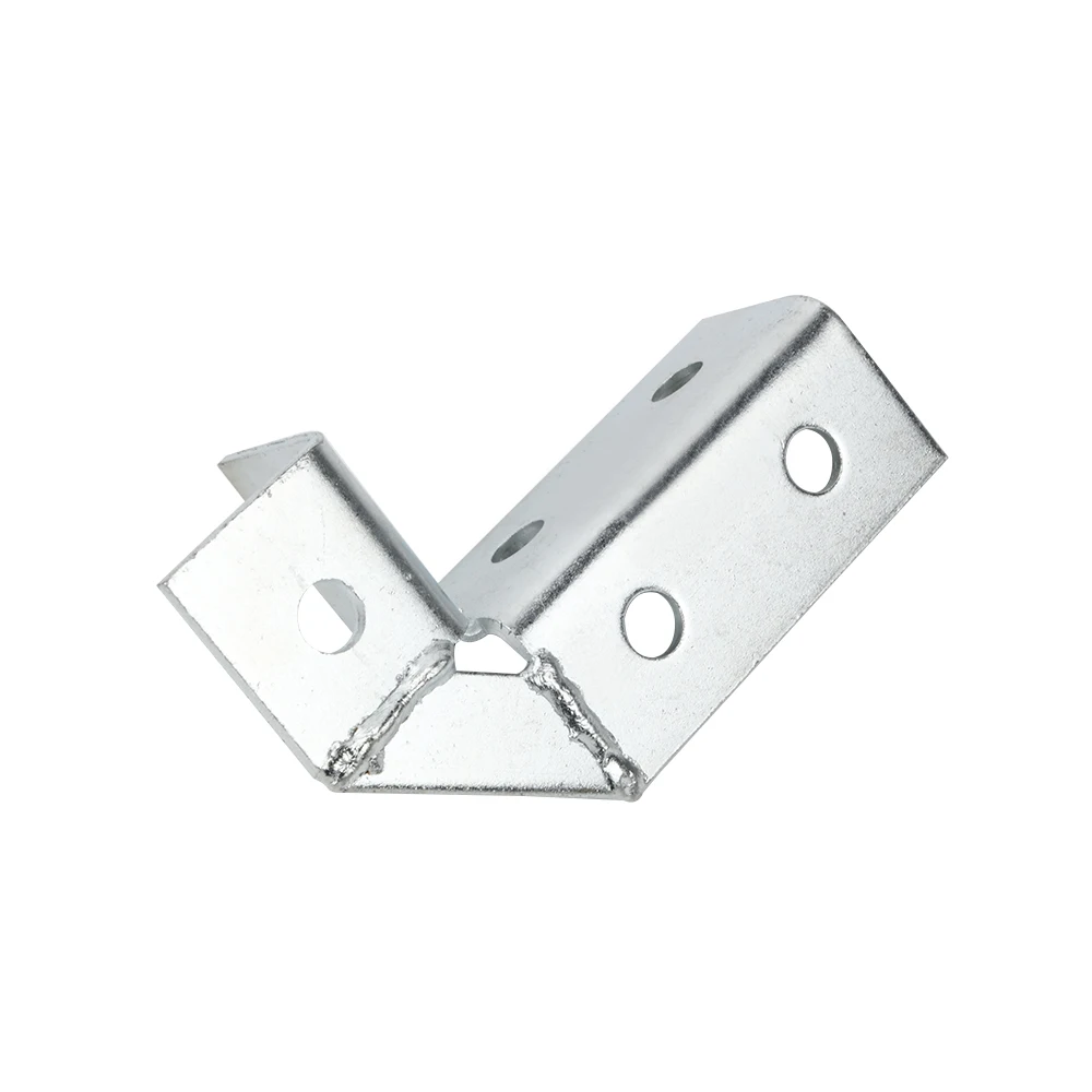 Qipe Factory customized high-quality connectors Standard angle 90 degree galvanized bracket connectors