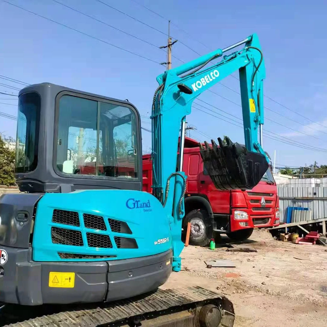 Mini Excavator pc 55 sk 55Manufacturer Earth-moving Machinery 1 2 1.5 3 Ton Small Micro Mini excavator Digger