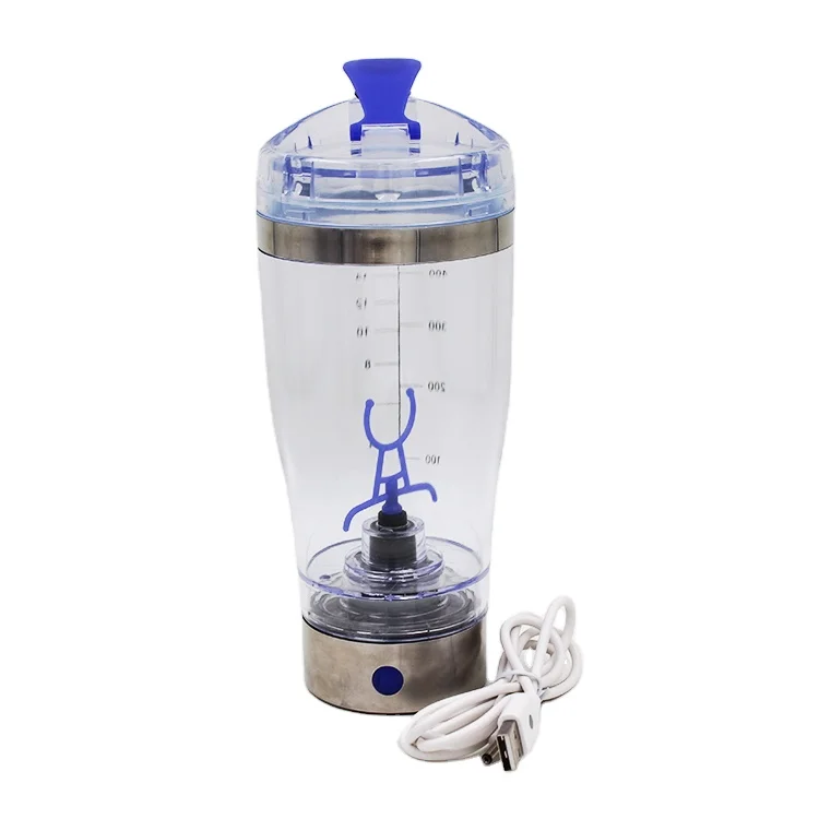 Satisfaction Guaranteed Automatic Water Mixing Private Label Powder Bottle Protein Shaker Electric 450ml
