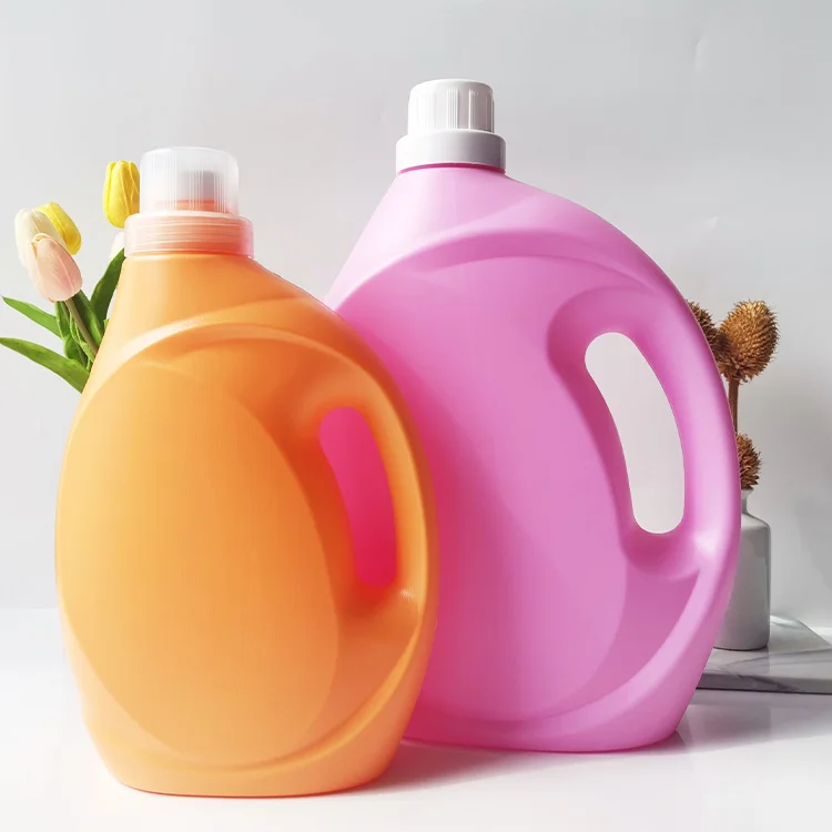 Индивидуальные 2L 5L жидкого стирального порошка упаковочный контейнер HDPE пластиковая бутылка для