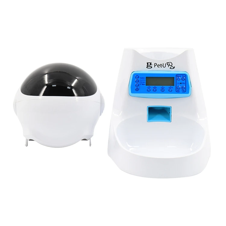 China Pet Supplies smart dog feeder Microchip Auto Smart Automatic Pet Feeder Smart pet bowls & feeders