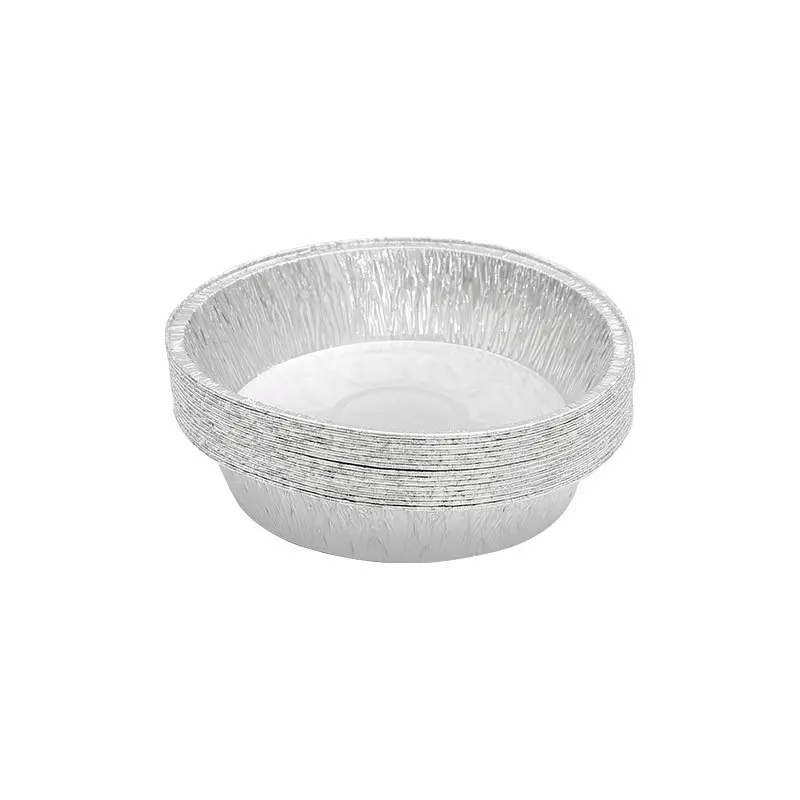 Factory Price Round Aluminum Foil Containers Disposable aluminium cake bake tray With Lid