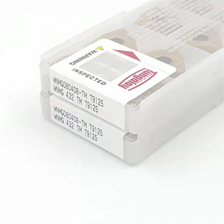 Toshiba Tungaloy  WNMG080408-TM T9125 100% original Japan Tungsten carbide insert