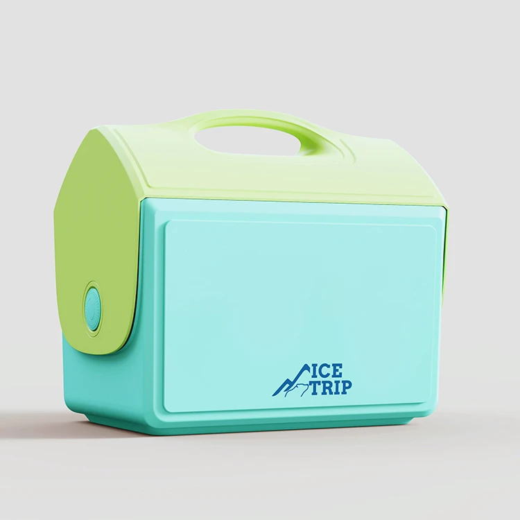 New design 14L Ice Cooler Box Waterproof Insulated Beverage Cooling Box Camping Igloo Cooler