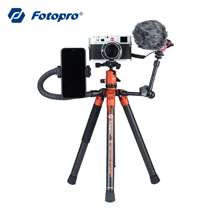 Flexible Magic Arm Shot Vlog Smartphone Clip Microphone Video Tripod Stand Light Weight Travel DSLR Digital Cameras Tripod Kit