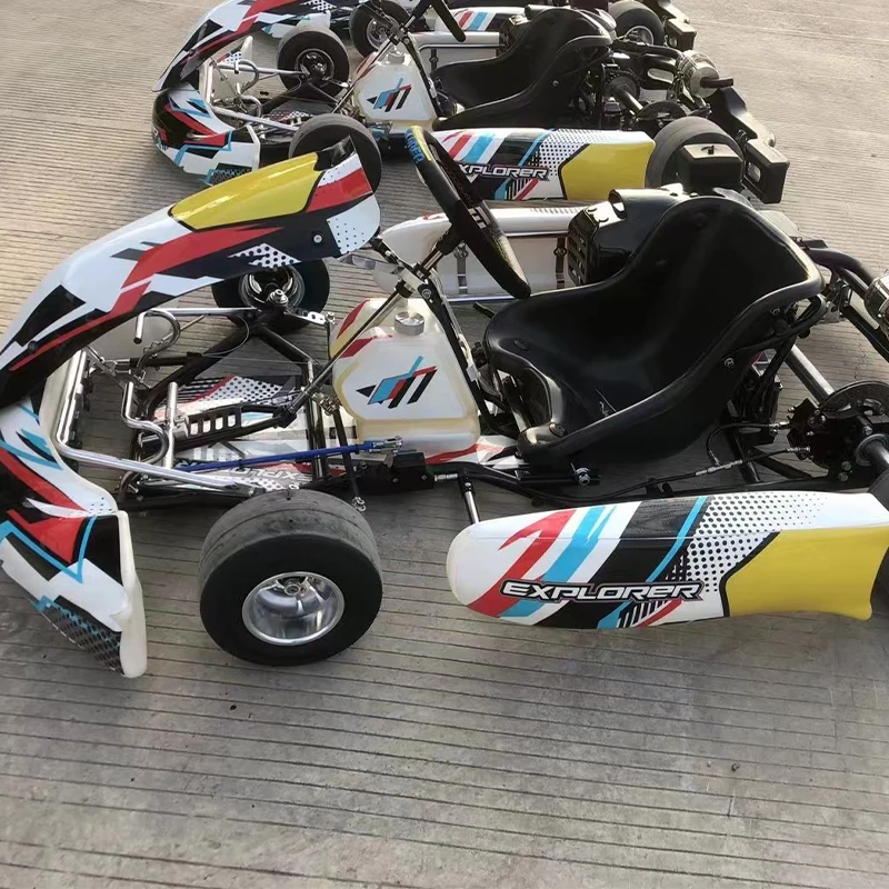 CE Approved adult oedal go kart buggy with 125cc 3+1 gasolina engine