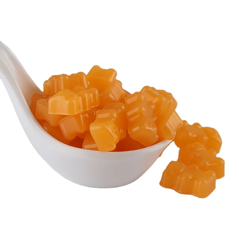 Enhance memory halal soft fruit jelly vitamin gummy candy for easy weight loss fast