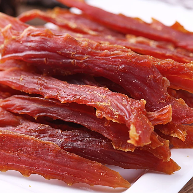 OEM ODM China pet food treats supply wholesale factory manufacturer Real jerky without addition Soft Duck Strip pet dog snack