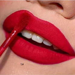 OEM NO MOQ matte lipgloss custom your logo lip gloss matte long lasting waterproof liquid lipstick matte private label