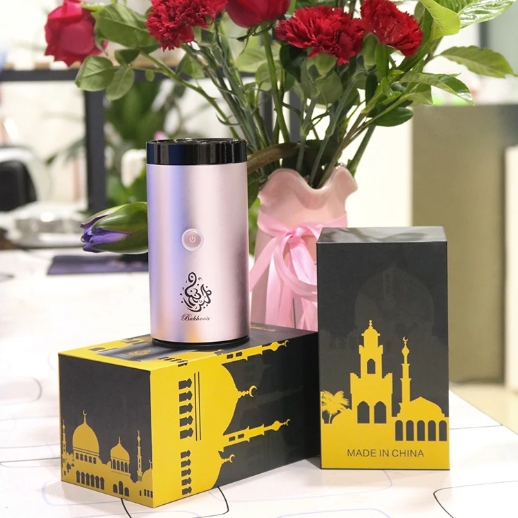 Высокое качество металлические Usb электрический автомобиль Горелки Bakhoor 4 вида цветов в