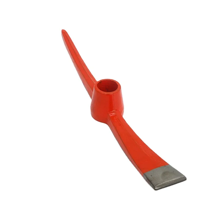 Outdoor Camping Mountain Mattock Wooden Handle Pick Axe Small Size Garden Pick Hand Tools Pickaxe