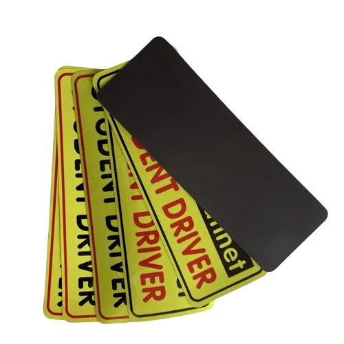 Custom waterproof die cut magnetic car vehicle bumper stickers magnet sticker car door magnet car door sticker