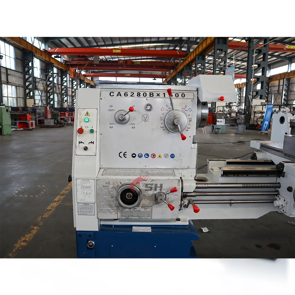 easy operate Body processing conventional lathe machine CA6140 horizontal manual lathe