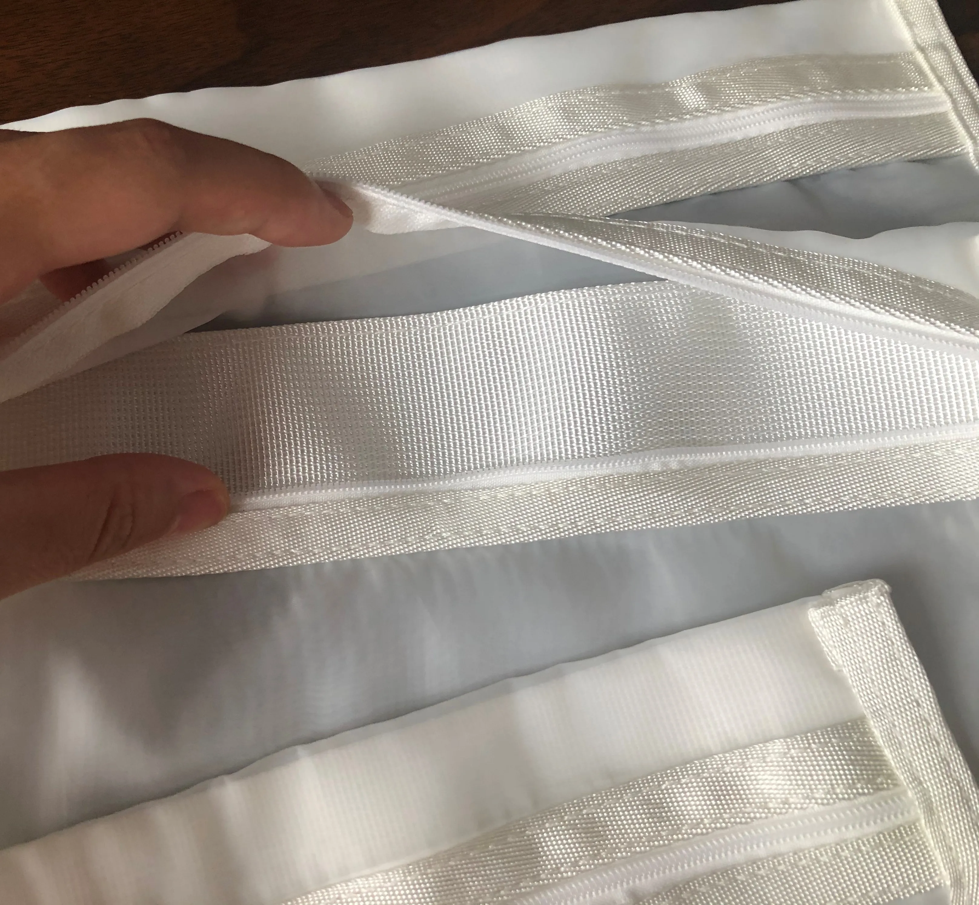 Stop micro waste 50 micron nylon mesh bag eco friendly