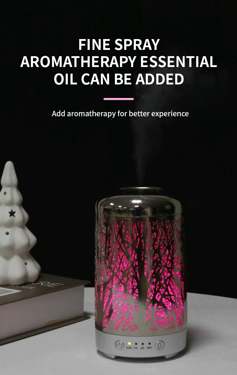 100ml Commercial Electric Scent Diffuser Machine Household Fragrance Aroma Air Diffuser with 1 Year Warranty Spot Goods