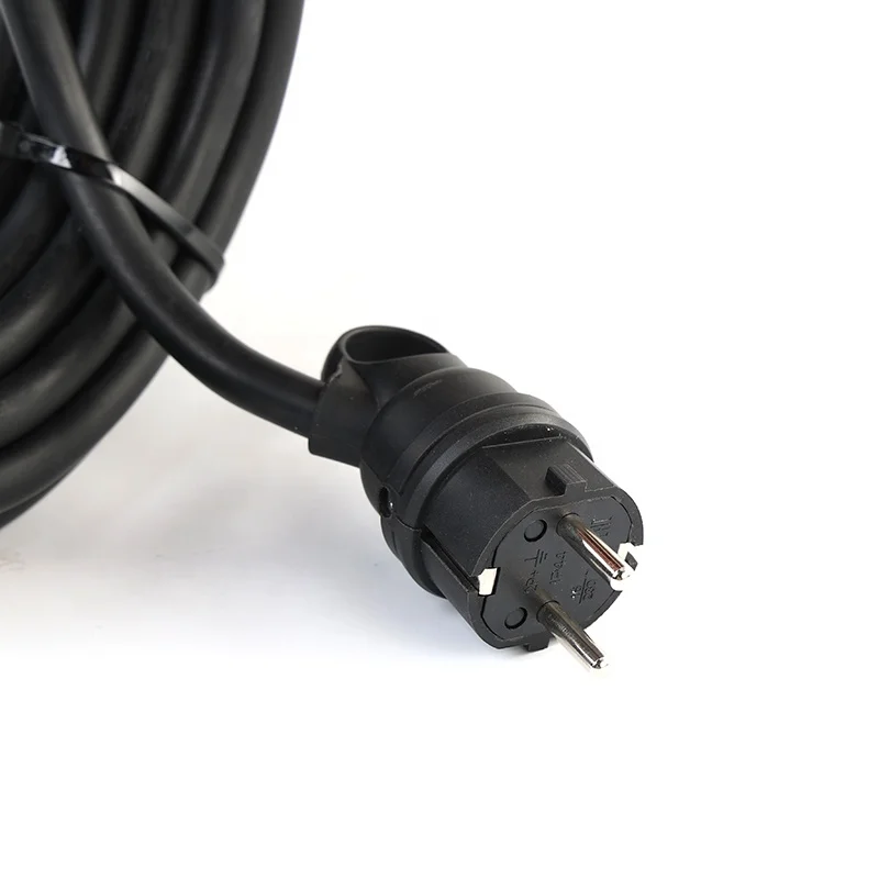 IP68 BC01 Female 3M Cable To IP44 Schuko Plug Rubber Wire 3G1.5mm2 Power Cord