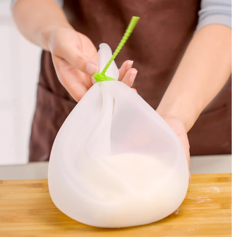 Silicone Kneading Dough Flour Bag flour mixer bag Silicone kitchen tool kneading dough tools