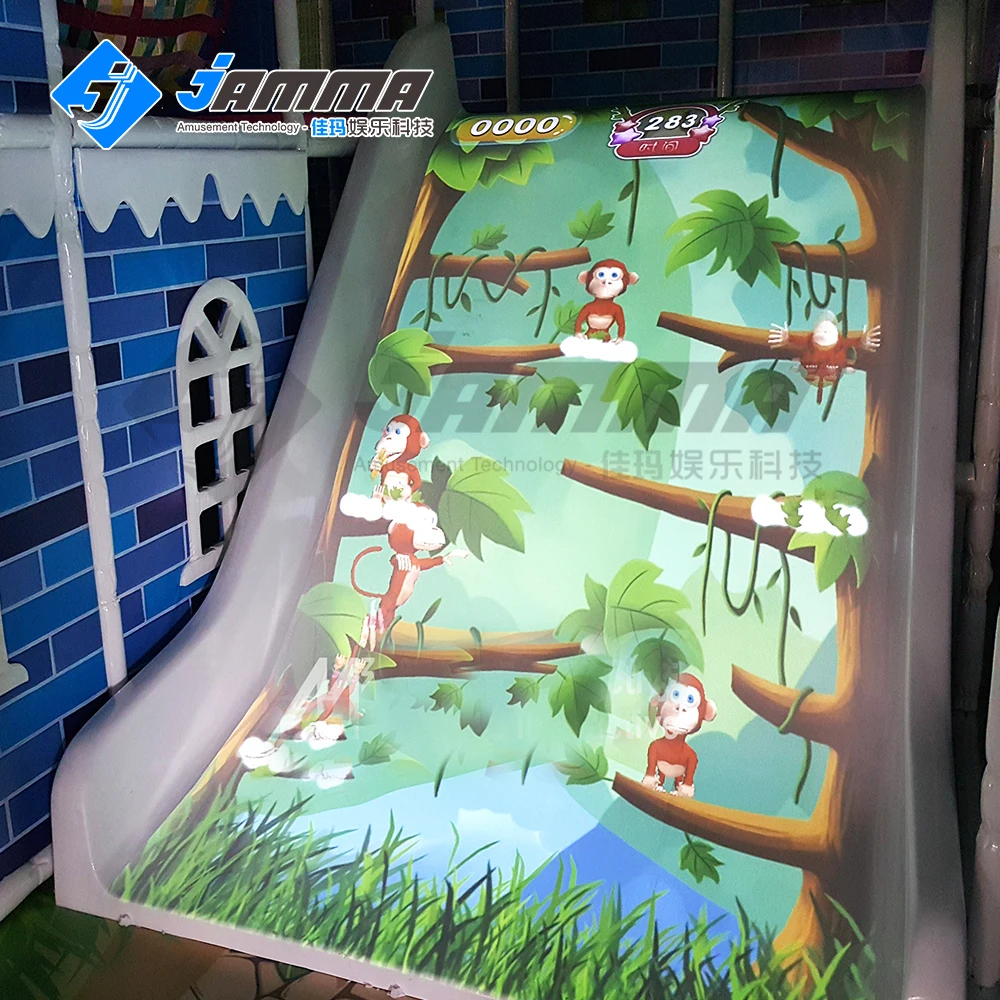 Интерактивная напольная детская игра игровая консоль интерактивный напольный