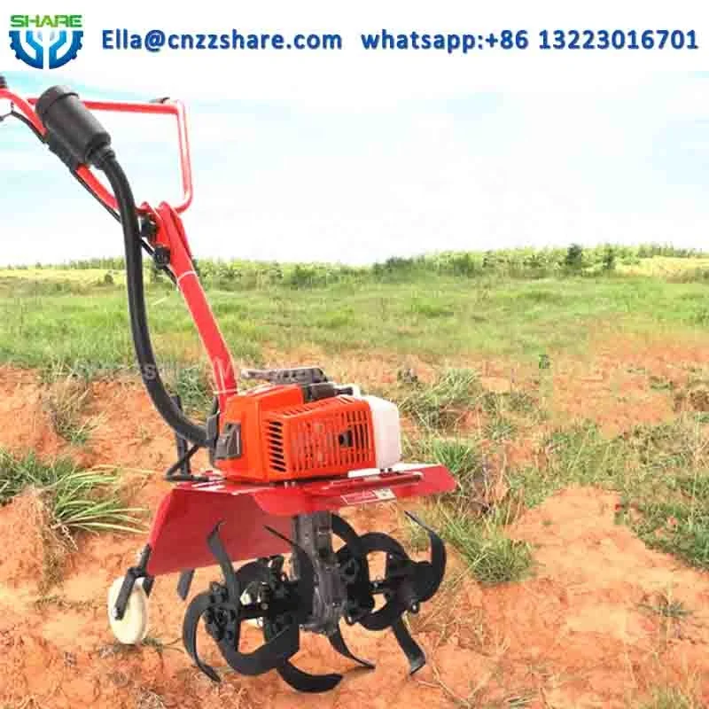 Поворотный культиватор для рисового поля 7