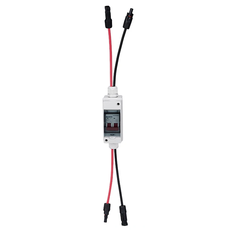 DC500V 1 вход 1 выход наружный водонепроницаемый IP65 1 строка PV DC выключатель Выключатель Блок для солнечной батареи