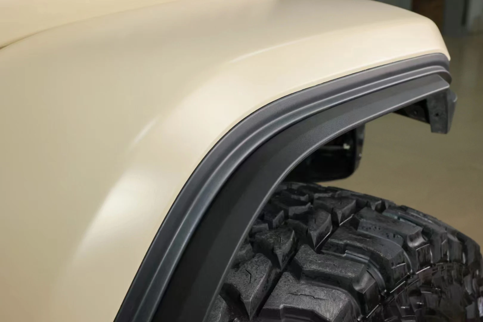 5cm (2') wider 4pcs/set Fender flare extensions for Jeep Gladiator Jeep JT