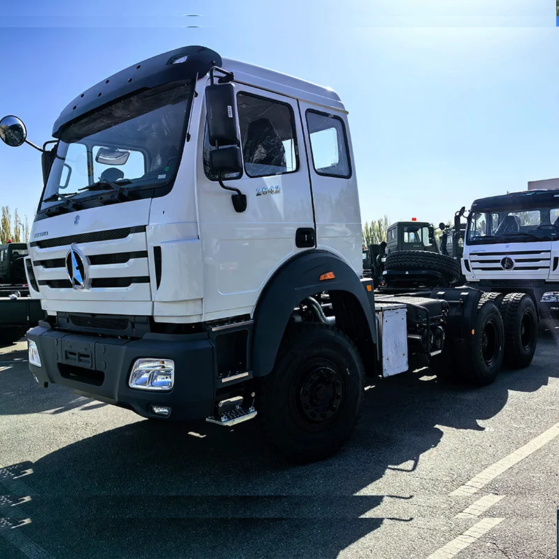 2024 китайский грузовик Beiben 6x4 6x6 большой колесный тягач NG80 с головкой прицепа