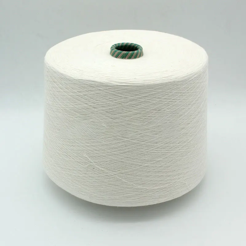 Factory Direct Sale Yarn Dyed 40s 30% Linen And 70% Cotton Yarn Linen Polyester Blended Yarn For Home Textile