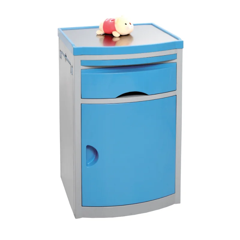 MT MEDICAL Most Popular Bedside Cabinet ABS Plastic Hospital Patient Room & Ward