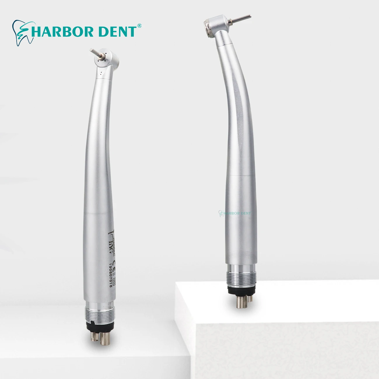 Push Type Antisuction 2 Holes Children Single Water Spray Push Button  Air Turbine Dental High Speed Handpiece Without Led Light