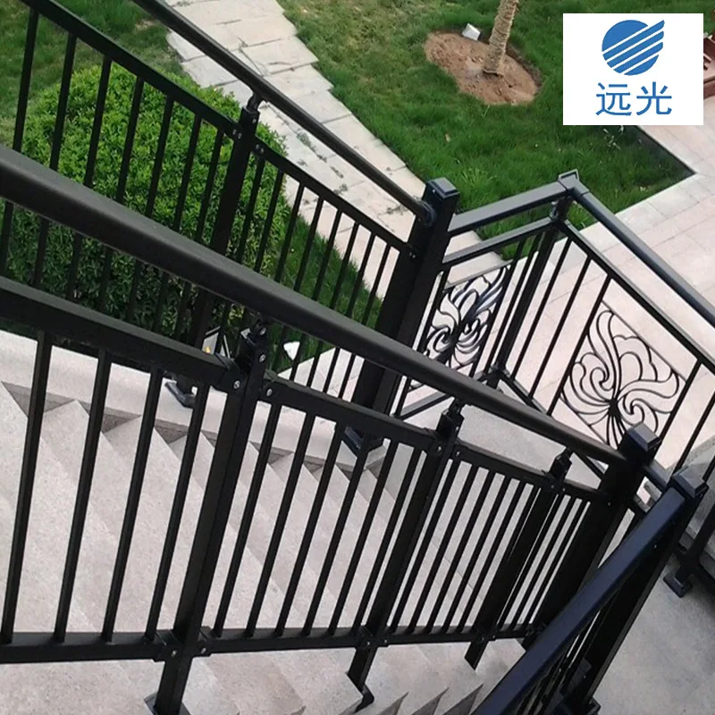 Aluminum Railing Picket System Deck Balusters Balcony Handrail Balustrade Stair Railing