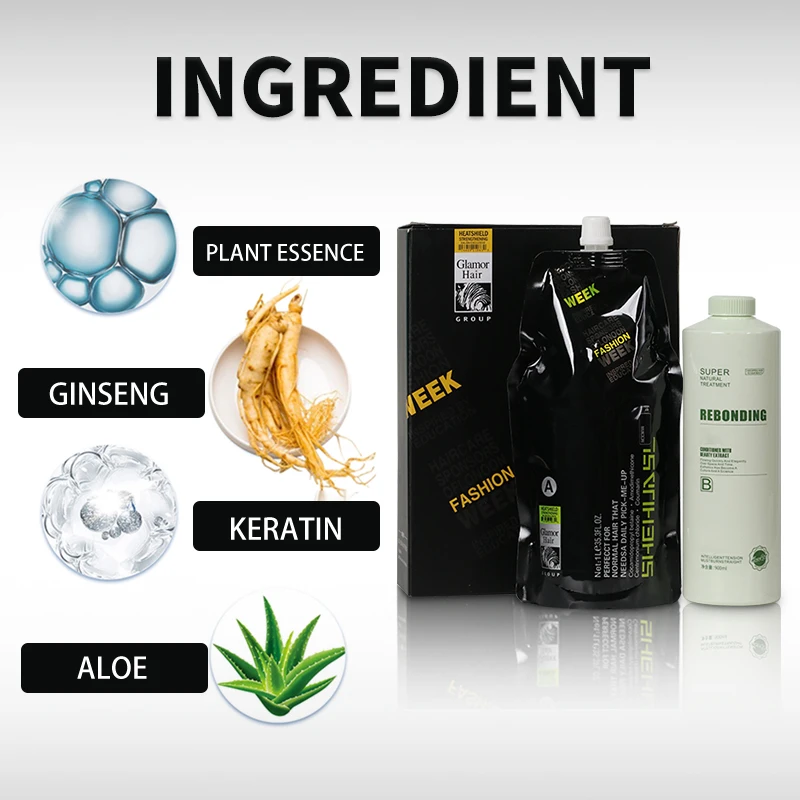 Diwei Wholesale Best Price african hair Relaxer Herbal hair Perm Rebonding keratin complex Hair Rebonding Straightening Cream