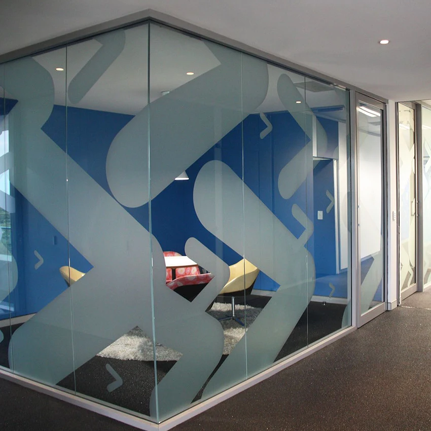 Factory direct selling tempered glass stickers fragile glass sticker handle with care printed window decals graphics advertising