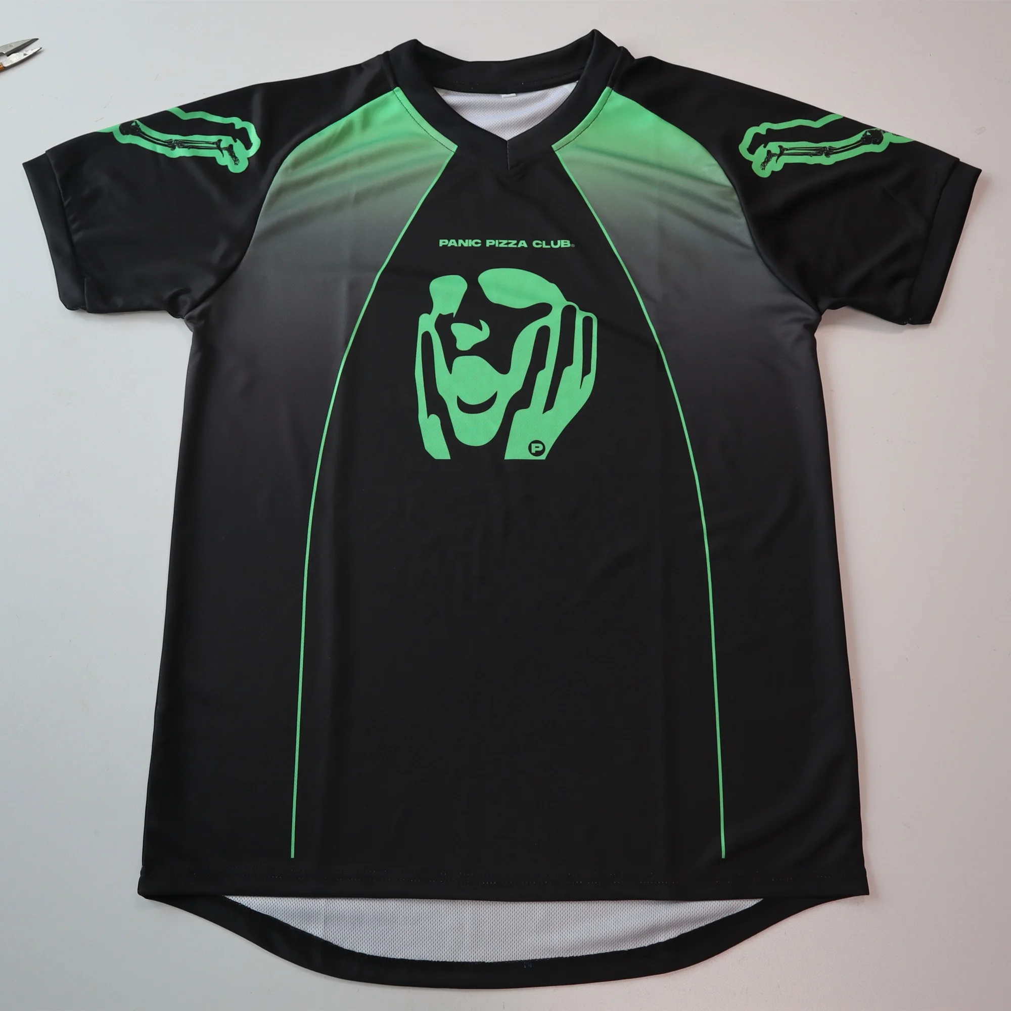 Custom Moto LS Sport T Shirt Polyester Team Motorcycle Shirt Zipper Manufacturer