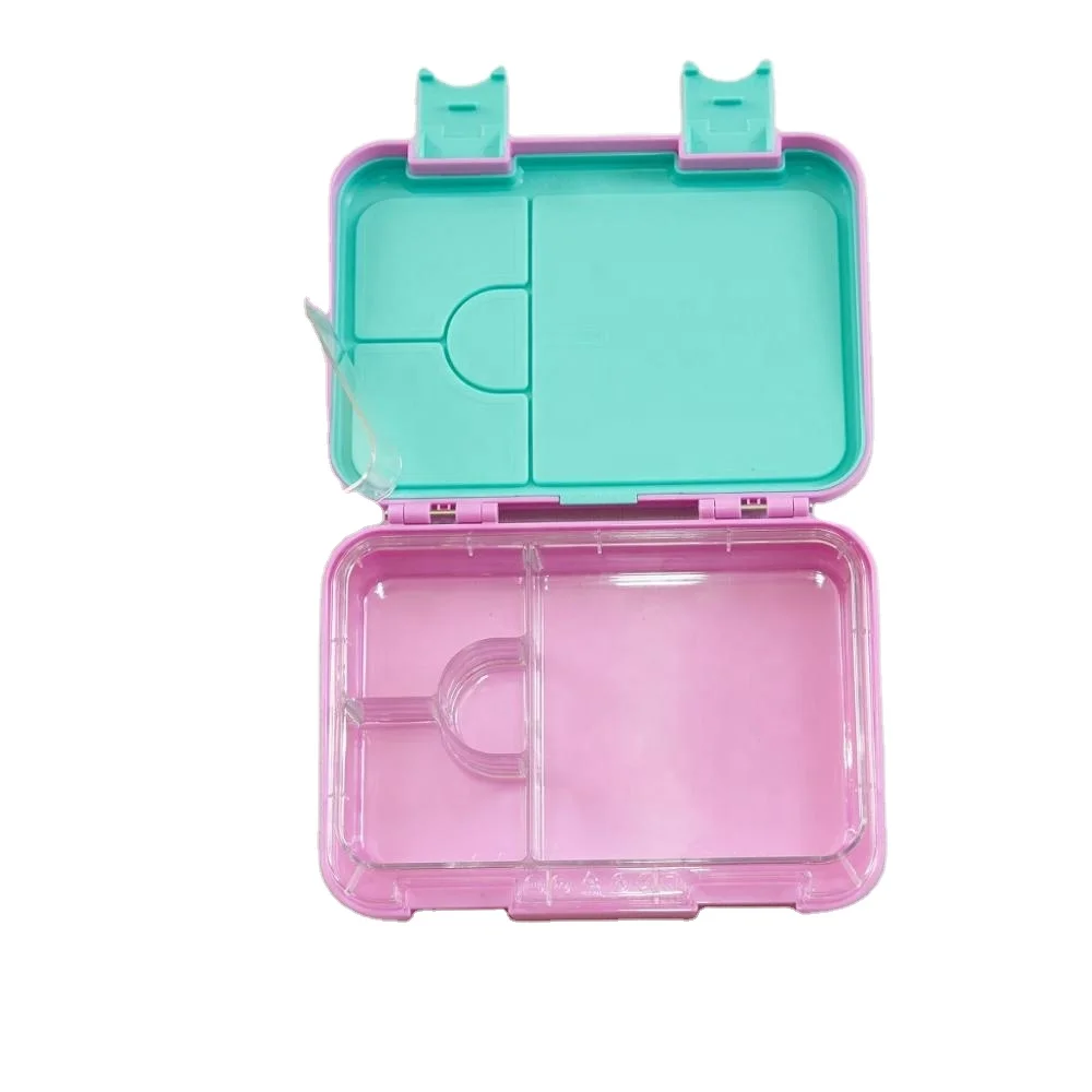 Aohea Wholesale Kids Bento Style Box Insulated Bento Lunch Box Tiffin Food Tiffin Box Lunch Plastic Lunchbox