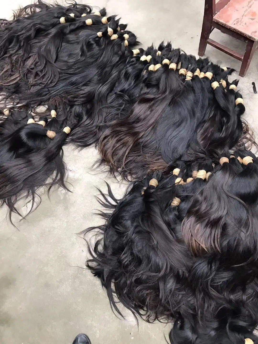 
2021 raw baby silky one donor human hair 