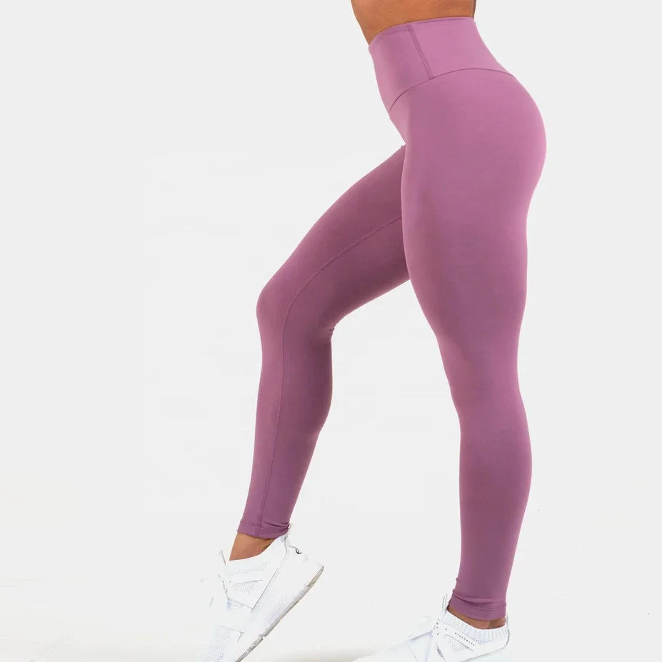 
Spandex Polyester Custom Sport Scrunch Butt High Waist Yoga Leggings For Women 