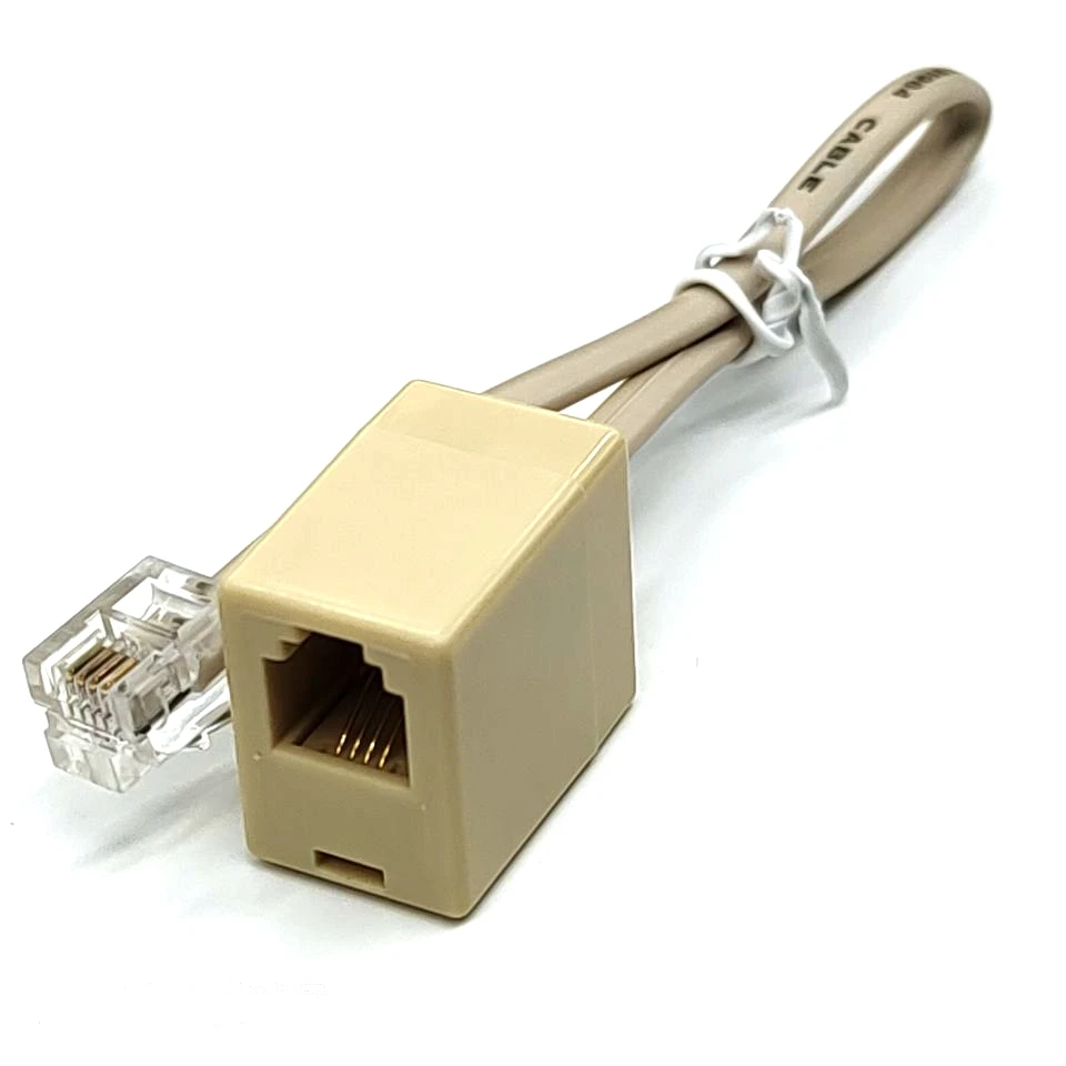 Прямая продажа с фабрики, кабель RJ11 6p4c «штырь-гнездо», rj11/rj12, Кабель-адаптер, удлинитель