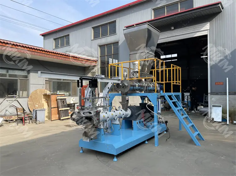 0.5-4tph Cooking Degree Animal Pig/cattle Premix Corn/soybean Expander