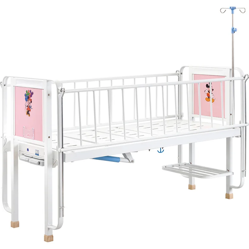 new design One Two function manual epoxy painted steel children for bed Medical home