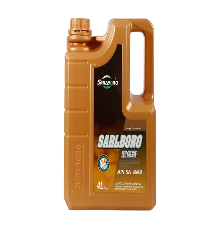 0W50 полностью синтетическое бензиновое масло двигателя