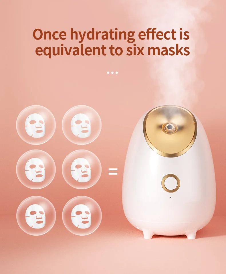 Trending Customizable Large Nozzle Big Mist Nano Hot Mist Facial Sprayer