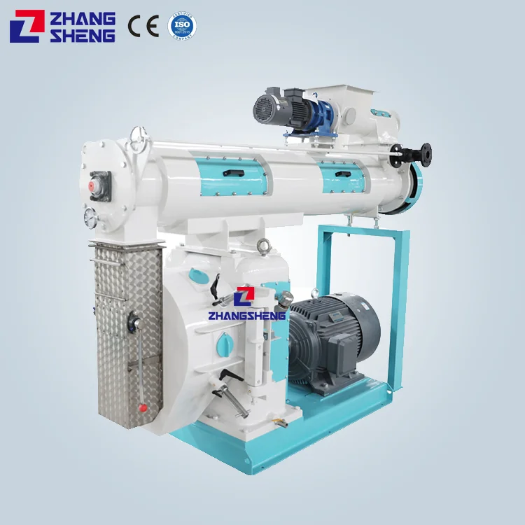 Flat Die Electric Chicken Rabbit Animal Feed Pellet Press Machine
