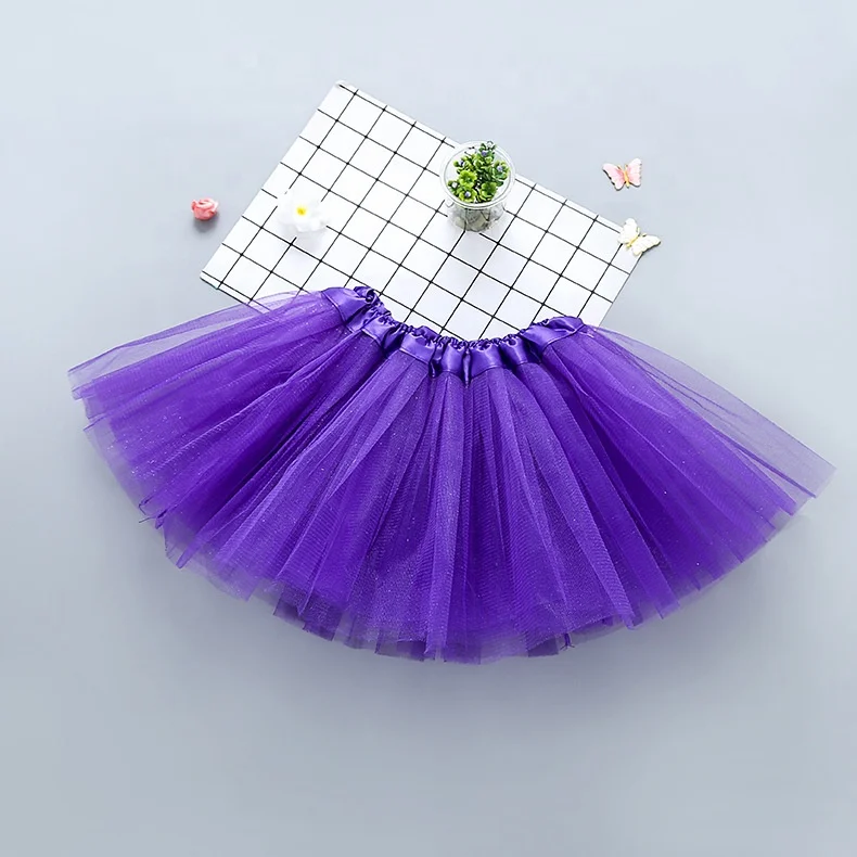 Little Girls Light Up Tutu Skirt Neon Colorful Luminous Party Dance Dress