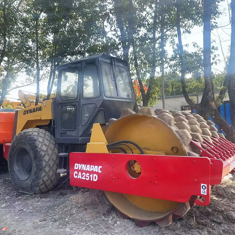 Used Second hand Dynapac CA251D Road Roller In Good Working Condition For Sale Dynapac CA25D Used Road Compactor In Stock