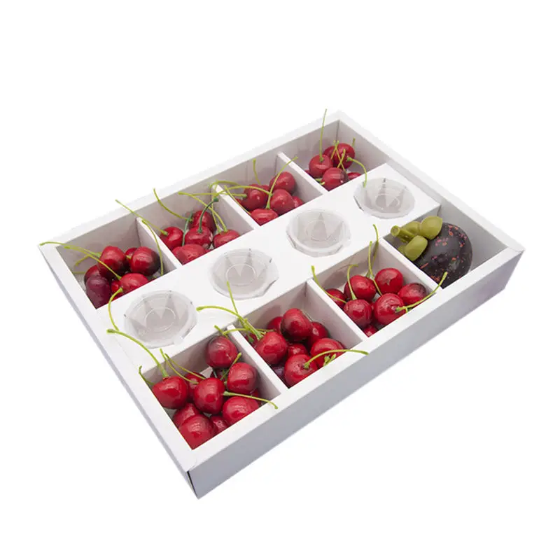 Popular Takeout Takeaway Paper Lunch Packaging Container With Compartments Mixed Breakfast Platter Box With Dividers