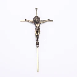 Jesus cross wall decor religious wall hangings metal Christ crucifix