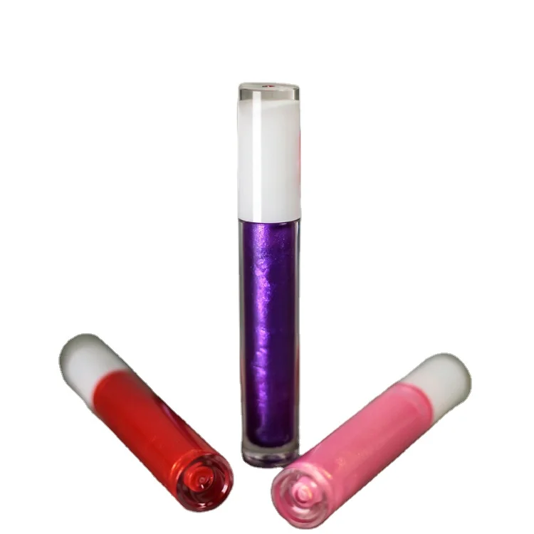 Wholesale Custom Cosmetic Moist Shimmer Glitter Shining Makeup Hot Selling High Quality Cute Lip Gloss