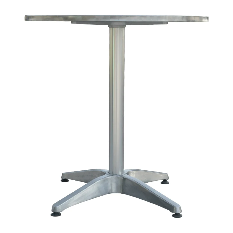 Китайские производители, оптовая продажа по низким ценам, уличный круглый стол из чистого алюминия, прочный, водонепроницаемый