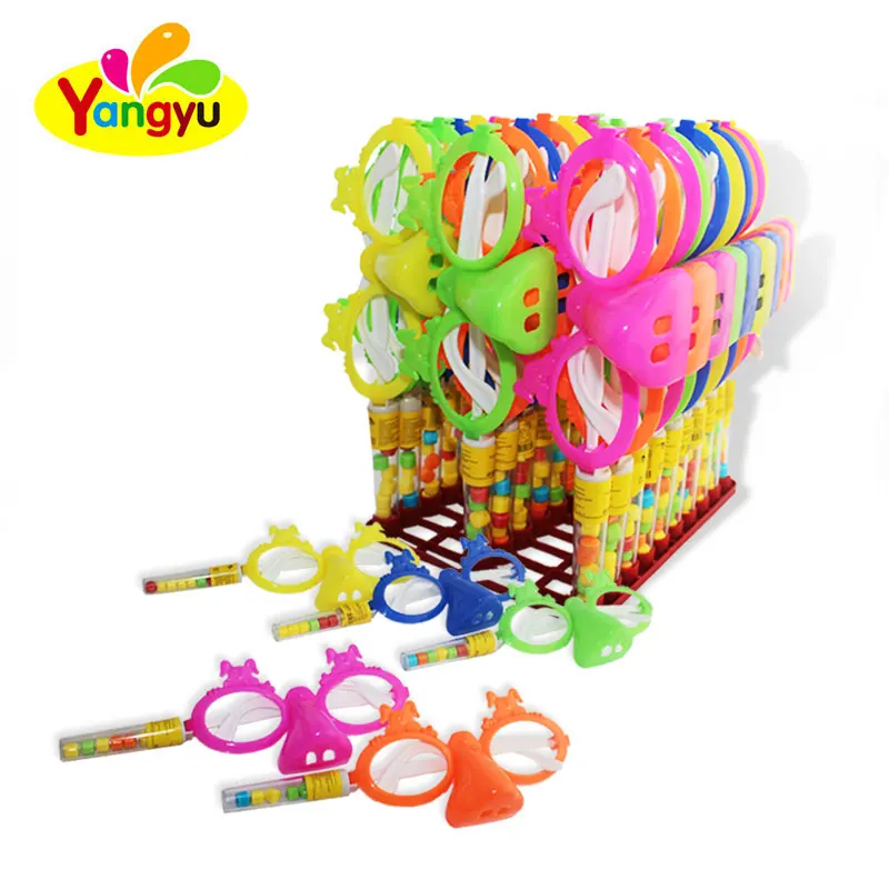 funny plastic Glasses toy candy